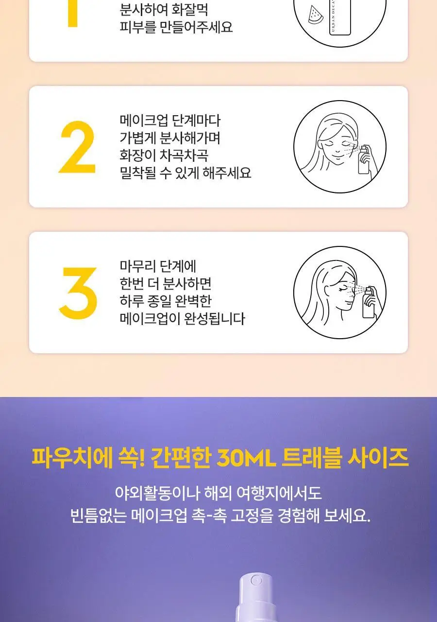 [리뉴얼/단독선런칭] 어반디케이 올나이터 메이크업 세팅 픽서 118ml/30ml 3종 (기획/단품) 상세페이지 31